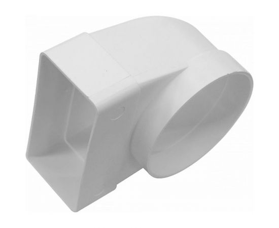 Соединитель прямоугольного воздуховода с круглым (60x120 мм; D100 мм; с выходом на фитинг) ВИЕНТО В612СК10ФП 