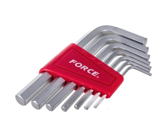 Набор Г-образных шестигранников 7 предметов дюйм FORCE 5072S 