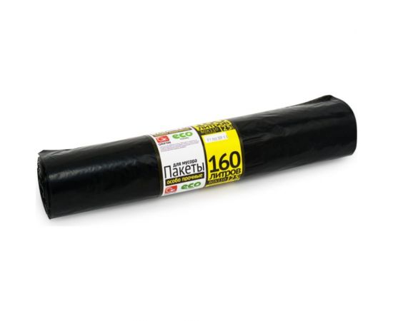 Мешки для мусора 160 л, 25 шт в рулоне GRIFON 101-030 