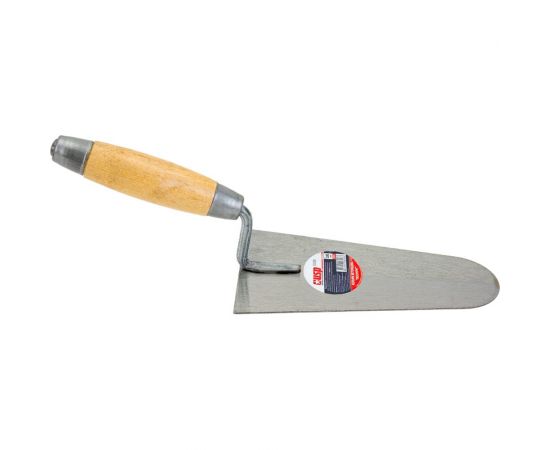 Кельма бетонщика USP Полукруг 180 мм, деревянная ручка, металлический колпачок 05008 