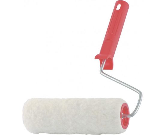 Валик в сборе 200мм, D 48мм, D ручки 6мм, крепление шплинтом СИБРТЕХ Натуральный мех 80163 