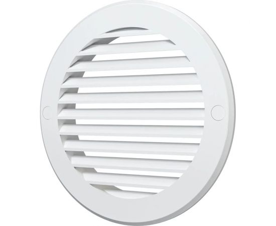 Решетка наружная вентиляционная круглая 15РКН (200 мм; с фланцем 150 мм; ASA; белая) ERA 86-633 