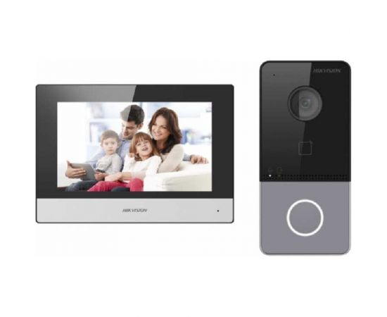 Комплект домофона системы видеодомофонии Hikvision Ds-kis603-p(c) АД5078361 