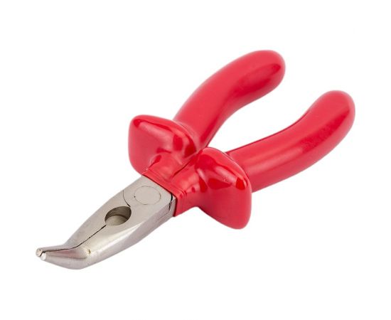 Диэлектрические тонкогубцы ЭРА 160 мм, с изогнутым носом, 1000 В Б0055922 