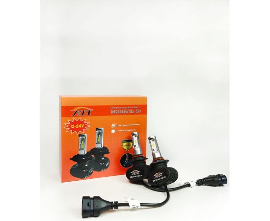 Светодиодные автолампы MYX Light S1 HB4, 12-24 В, 18 Вт, CSP 1860, 6000 К, 2 шт. 0103B4 