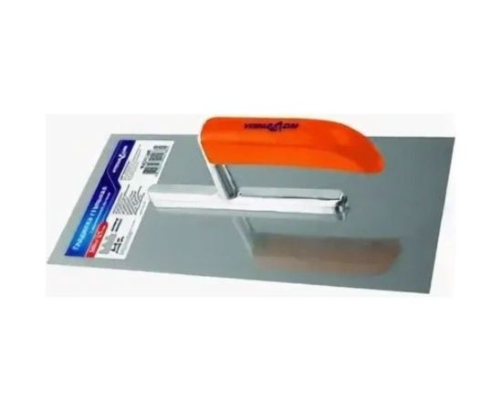 Гладилка Управдом нержавеющая, прямая, с деревянной ручкой, 280x130 мм 4100001476 