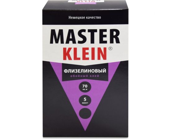 Обойный клей для флизелиновых обоев Master Klein 400гр жест.пачка 11603371 