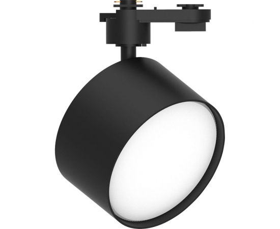 Трековый однофазный светильник на шинопровод FERON AL166 под лампу GX70, черный 48545 