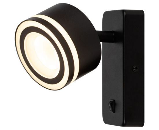 Настенный светильник ЭРА WL49 BK GX53, IP20, черный Б0059814 