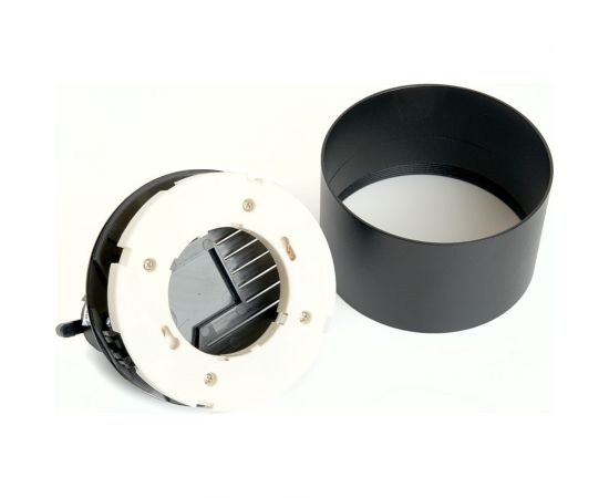 Трековый однофазный светильник на шинопровод FERON AL166 под лампу GX70, черный 48545 – изображение 2