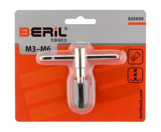 Метчикодержатель BERIL 522036 М3-М6 цанговый зажим 13949 – изображение 2