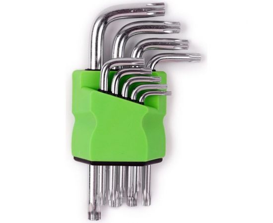 Набор ключей torx Помощник г-образных, 9пр.(т10,15,20,25,27,30,40,45,50), в блистере P010K(49988) – изображение 2