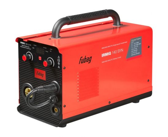 Сварочный полуавтомат FUBAG IRMIG 140 syn с горелкой 150а в комплекте + набор из 3 предметов: маска+краги сварщика+проволока 41399_vset – изображение 2