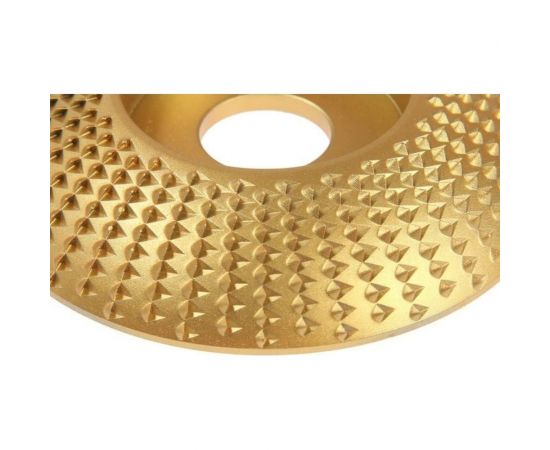 Чашка обдирочная выпуклая по дереву (84х16 мм) для УШМ ТУНДРА 5109857 – изображение 2