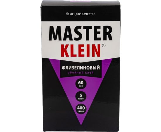 Обойный клей для флизелиновых обоев Master Klein 400гр жест.пачка 11603371 – изображение 2