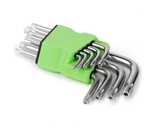 Набор ключей torx Помощник г-образных, 9пр.(т10,15,20,25,27,30,40,45,50), в блистере P010K(49988) – изображение 3