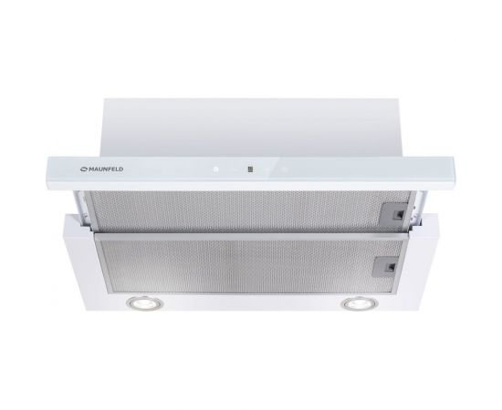 Кухонная вытяжка MAUNFELD белый TS Touch 60 Glass White – изображение 3