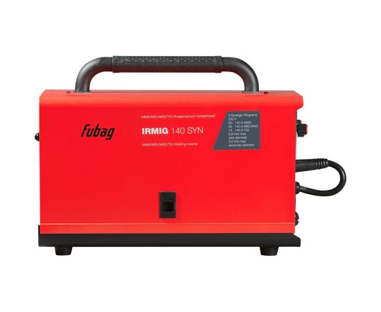 Сварочный полуавтомат FUBAG IRMIG 140 syn с горелкой 150а в комплекте + набор из 3 предметов: маска+краги сварщика+проволока 41399_vset – изображение 3