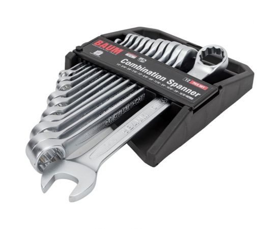 Набор комбинированных ключей дюймовых в пластиковом держателе 12 предметов 1/4 -15/16 BAUM 30-12AP – изображение 3