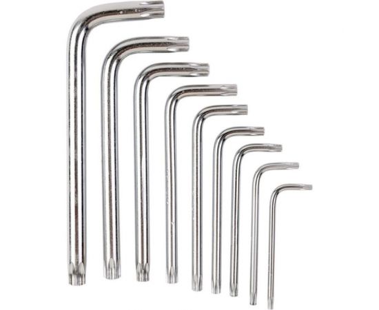 Набор ключей torx Помощник г-образных, 9пр.(т10,15,20,25,27,30,40,45,50), в блистере P010K(49988) – изображение 4