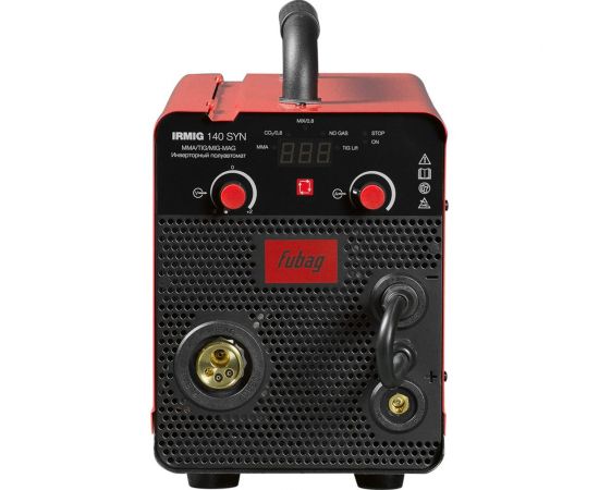 Сварочный полуавтомат FUBAG IRMIG 140 syn с горелкой 150а в комплекте + набор из 3 предметов: маска+краги сварщика+проволока 41399_vset – изображение 4