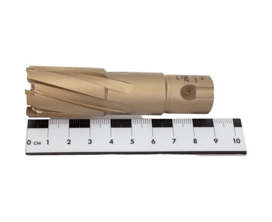 Сверло корончатое (25х55 мм; Weldon 19) LENZ LZTM-025 – изображение 4