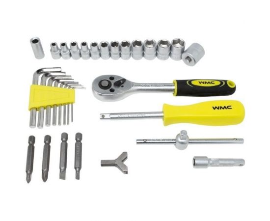 Набор инструментов WMS Tools 130пр. 1/4"", 6гр, 4-14мм WMC-20130(48166) – изображение 4