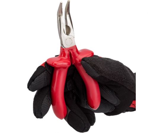 Диэлектрические тонкогубцы ЭРА 160 мм, с изогнутым носом, 1000 В Б0055922 – изображение 5