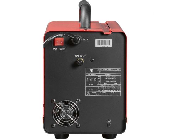 Сварочный полуавтомат FUBAG IRMIG 140 syn с горелкой 150а в комплекте + набор из 3 предметов: маска+краги сварщика+проволока 41399_vset – изображение 5