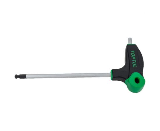 Набор шестигранных отверток TOPTUL с L-образной ручкой, 2-8 мм, 7 предметов, в мягком ложементе GEA0712 – изображение 6