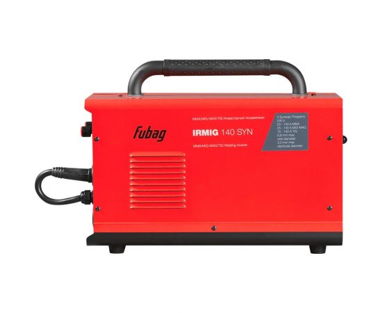 Сварочный полуавтомат FUBAG IRMIG 140 syn с горелкой 150а в комплекте + набор из 3 предметов: маска+краги сварщика+проволока 41399_vset – изображение 6