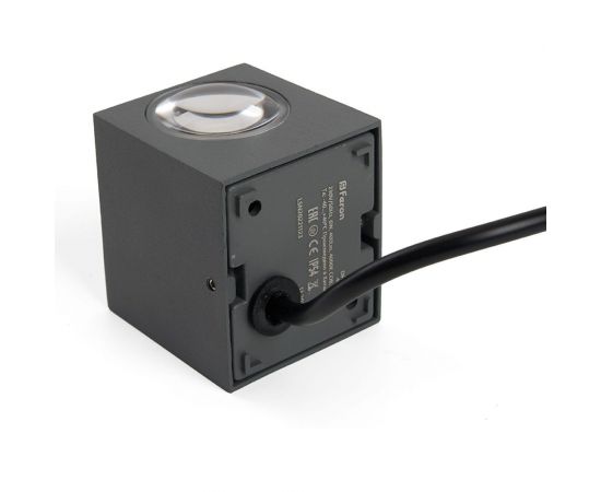 Уличный светодиодный светильник FERON DH054, 6W, 400Lm, 3000K, серый 48485 – изображение 6