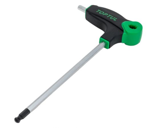 Набор шестигранных отверток TOPTUL с L-образной ручкой, 2-8 мм, 7 предметов, в мягком ложементе GEA0712 – изображение 7