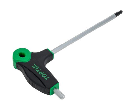 Набор шестигранных отверток TOPTUL с L-образной ручкой, 2-8 мм, 7 предметов, в мягком ложементе GEA0712 – изображение 8