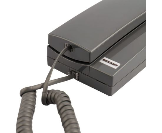 Трубка домофона с индикатором и регулировкой громкости REXANT RX-321, серая 45-0321 – изображение 9