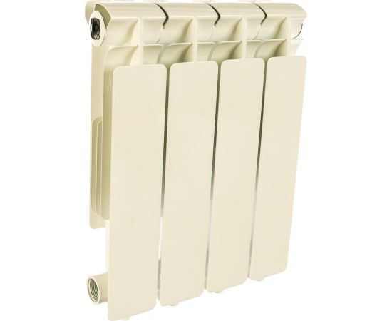 Алюминиевый радиатор STOUT Bravo 350 4 секции боковое подключение SRA-0110-035004 