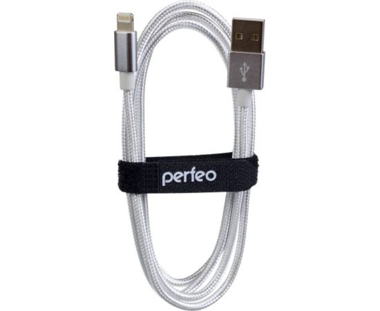 Кабель для iPhone PERFEO USB - 8 PIN Lightning белый длина 3 м. I4302 30 010 743 