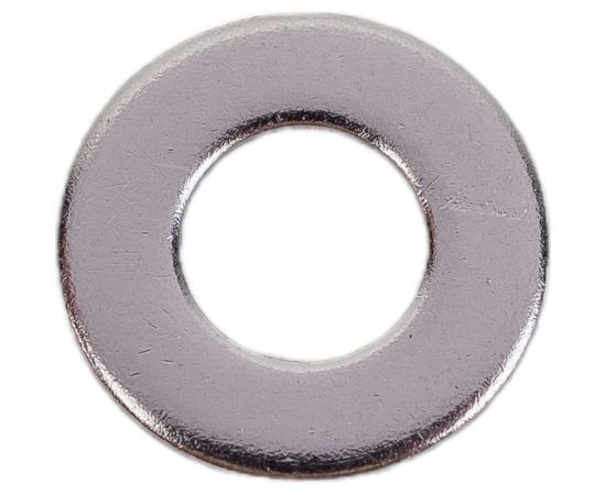 Нержавеющая плоская шайба KREPFIELD М4, DIN 125, А2, 200 шт. 125A2ШАЙБАМ4,3-200 