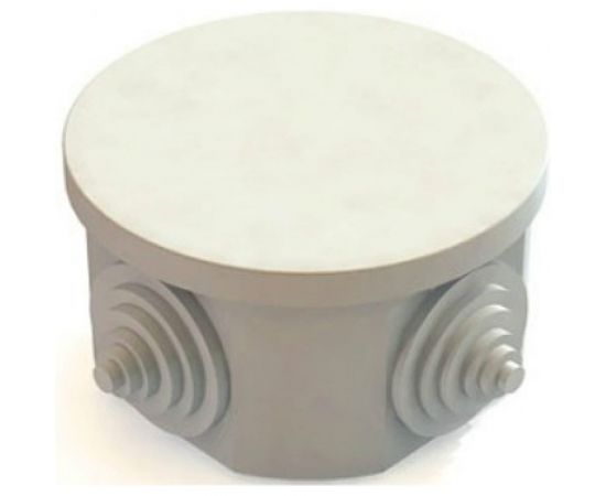 Распаечная коробка с крышкой ОП D65х40мм, IP54, 4вх. TDM SQ1401-0501 