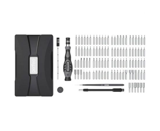 Набор инструмента Perfeo Katana с битами (насадками) и головок 106 в 1 30015563 