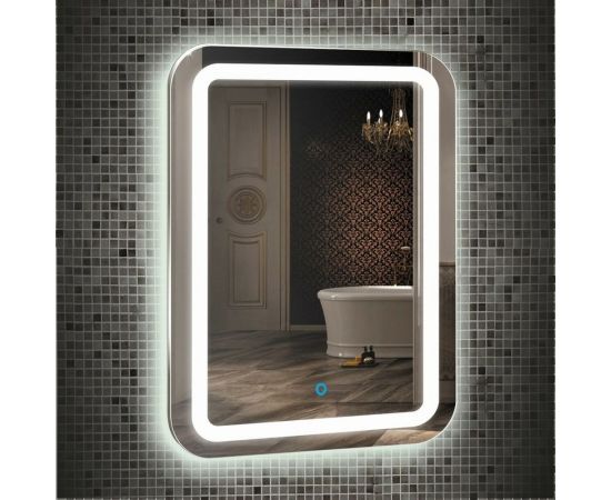 Зеркало MIXLINE ""Мальта"" 550х800 сенсорный выключатель, светодиодная подсветка 533672 