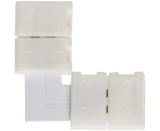 Коннектор TDM для жесткого l-соединения двух светодиодных лент шириной 8 мм, (уп. 2 шт), SQ0331-0411 