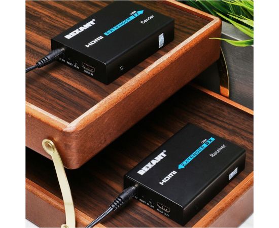Удлинитель HDMI по витой паре RJ-45 8P-8C REXANT категории 5е/6 до 120 м 17-6971 – изображение 2