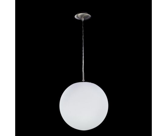 Подвесной светильник Citilux Шар, 30см, белый+матовый хром CL941301 – изображение 2