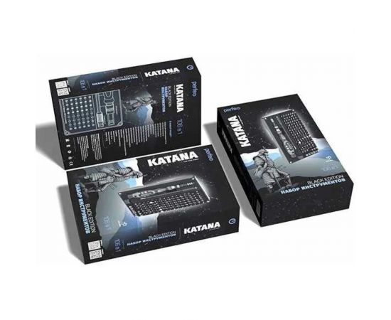 Набор инструмента Perfeo Katana с битами (насадками) и головок 106 в 1 30015563 – изображение 3