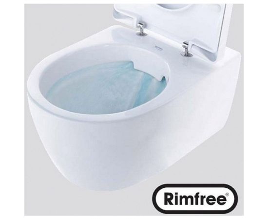 Подвесной унитаз GEBERIT iCon Rimfree безободковый, 6л, 530 мм 204060000 00000044388 – изображение 3
