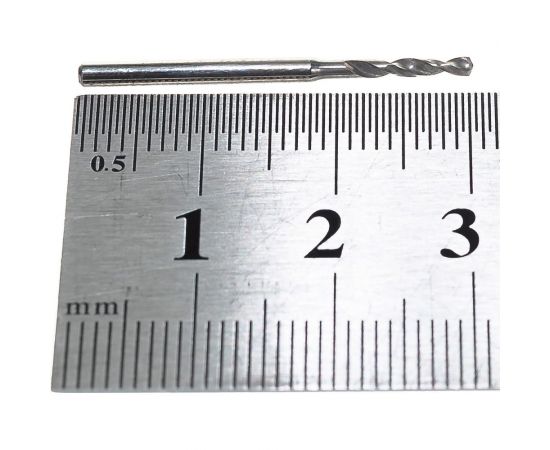 Сверло по металлу (1.5 мм; хвостовик 2 мм; ВК6-М) Sekira 1955 – изображение 4