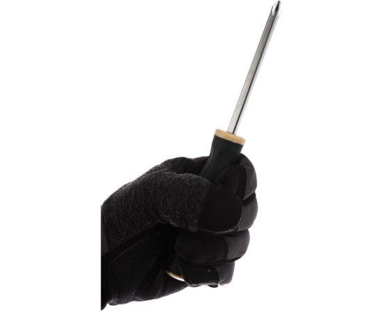 Крестовая магнитная отвертка ROCKFORCE Profi S2 PH2.0х100мм, в пластиковом держателе RF-70120100 – изображение 4