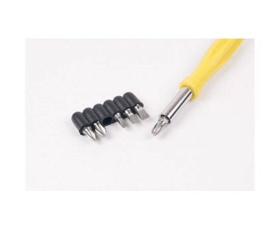 Набор инструментов Помощник 10 пр. (биты: ph1,2,3 sl 4,5,6мм; отвертка-битодержатель 120мм; отвертки: ph1x75мм, sl 4x72мм, нож канцелярский), в блистере P012K(49990) – изображение 5