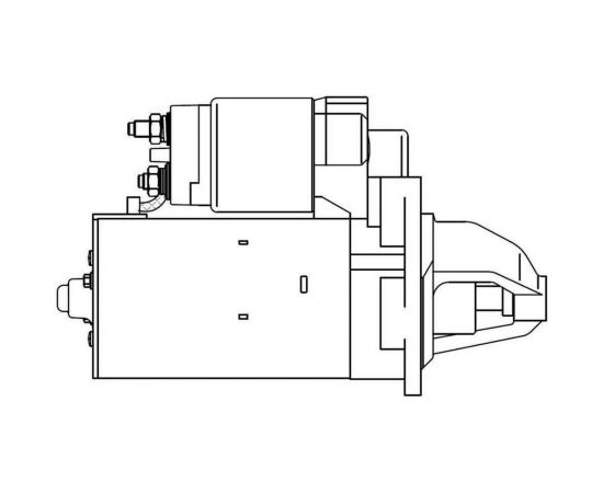Стартер для автомобилей Iveco Daily 3.0D/УАЗ Патриот 2.3JTD 2,5кВт StartVOLT LSt 1620 – изображение 6